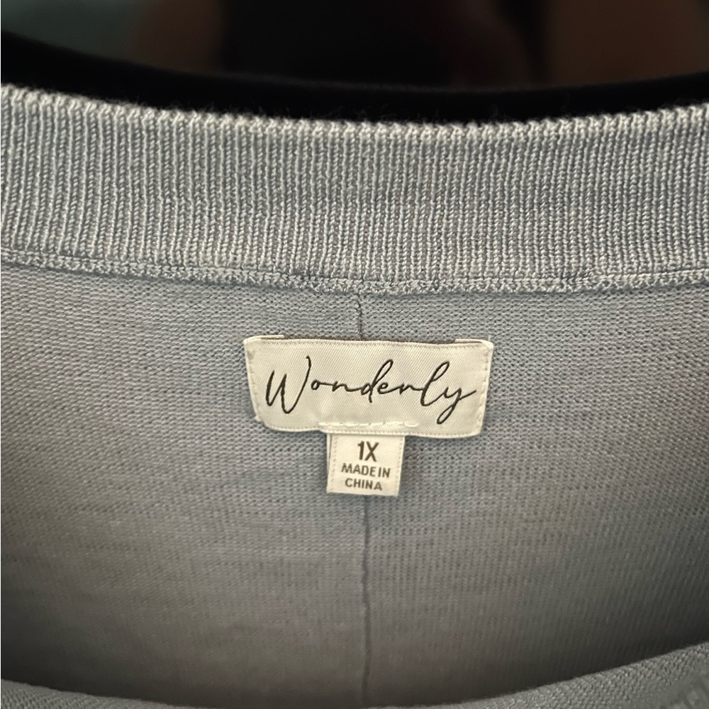 Wonderly sweater. Size 2x.